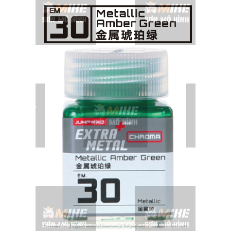 SƠN MÔ HÌNH JUMPWIND - MÀU KIM LOẠI EXTRA METAL CHROMA 18ml EM21~EM32 - CHUYÊN DỤNG CHO GUNDAM, FIGURE MIKE SƠN MÔ HÌNH