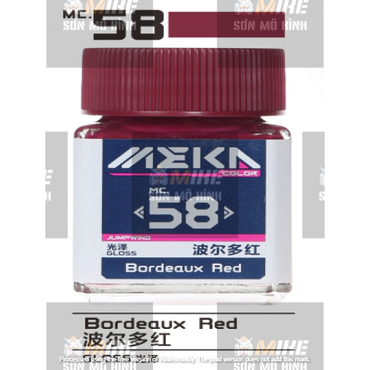 SƠN MÔ HÌNH JUMPWIND - MÀU MEIKA COLOR 18ml MC51-MC100 - CHUYÊN DỤNG CHO GUNDAM, FIGURE MIKE SƠN MÔ HÌNH