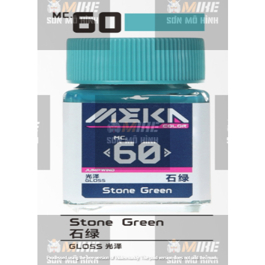 SƠN MÔ HÌNH JUMPWIND - MÀU MEIKA COLOR 18ml MC51-MC100 - CHUYÊN DỤNG CHO GUNDAM, FIGURE MIKE SƠN MÔ HÌNH