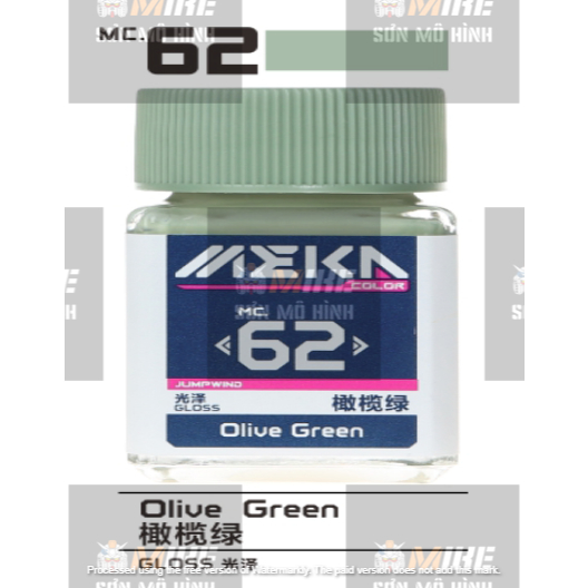 SƠN MÔ HÌNH JUMPWIND - MÀU MEIKA COLOR 18ml MC51-MC100 - CHUYÊN DỤNG CHO GUNDAM, FIGURE MIKE SƠN MÔ HÌNH