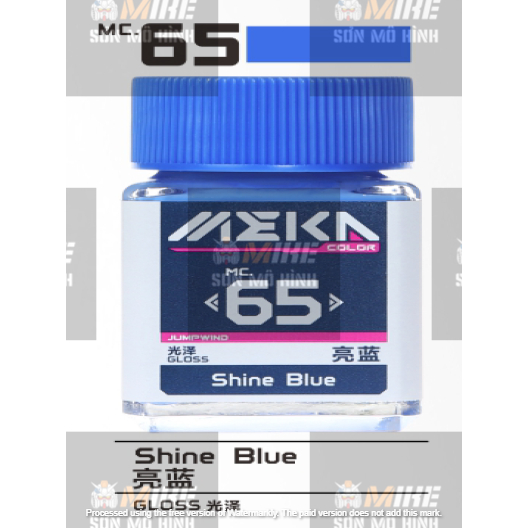 SƠN MÔ HÌNH JUMPWIND - MÀU MEIKA COLOR 18ml MC51-MC100 - CHUYÊN DỤNG CHO GUNDAM, FIGURE MIKE SƠN MÔ HÌNH