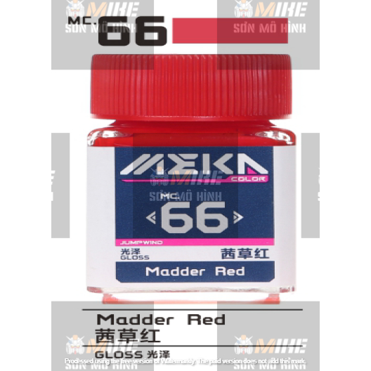 SƠN MÔ HÌNH JUMPWIND - MÀU MEIKA COLOR 18ml MC51-MC100 - CHUYÊN DỤNG CHO GUNDAM, FIGURE MIKE SƠN MÔ HÌNH
