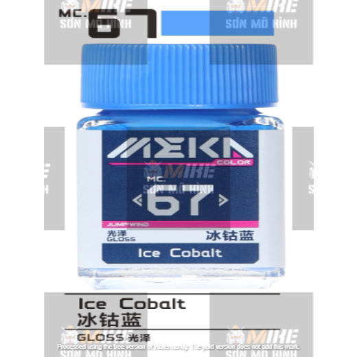 SƠN MÔ HÌNH JUMPWIND - MÀU MEIKA COLOR 18ml MC51-MC100 - CHUYÊN DỤNG CHO GUNDAM, FIGURE MIKE SƠN MÔ HÌNH