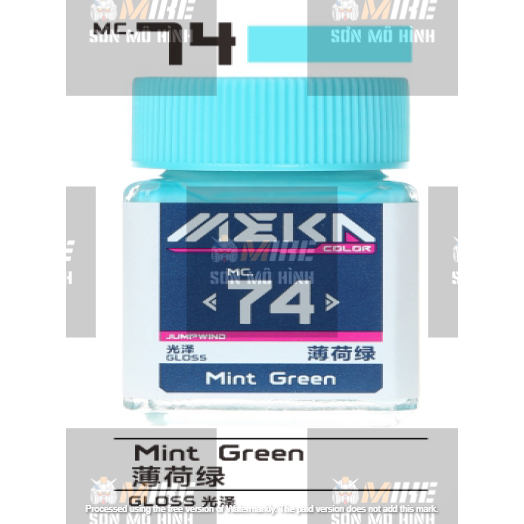 SƠN MÔ HÌNH JUMPWIND - MÀU MEIKA COLOR 18ml MC51-MC100 - CHUYÊN DỤNG CHO GUNDAM, FIGURE MIKE SƠN MÔ HÌNH