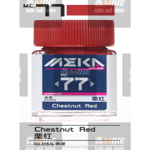 SƠN MÔ HÌNH JUMPWIND - MÀU MEIKA COLOR 18ml MC51-MC100 - CHUYÊN DỤNG CHO GUNDAM, FIGURE MIKE SƠN MÔ HÌNH