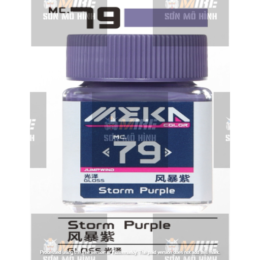 SƠN MÔ HÌNH JUMPWIND - MÀU MEIKA COLOR 18ml MC51-MC100 - CHUYÊN DỤNG CHO GUNDAM, FIGURE MIKE SƠN MÔ HÌNH