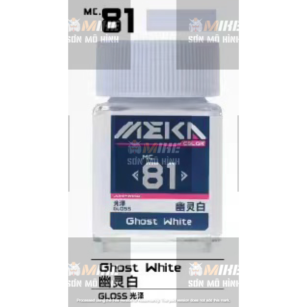 SƠN MÔ HÌNH JUMPWIND - MÀU MEIKA COLOR 18ml MC51-MC100 - CHUYÊN DỤNG CHO GUNDAM, FIGURE MIKE SƠN MÔ HÌNH