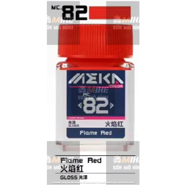 SƠN MÔ HÌNH JUMPWIND - MÀU MEIKA COLOR 18ml MC51-MC100 - CHUYÊN DỤNG CHO GUNDAM, FIGURE MIKE SƠN MÔ HÌNH