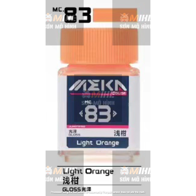 SƠN MÔ HÌNH JUMPWIND - MÀU MEIKA COLOR 18ml MC51-MC100 - CHUYÊN DỤNG CHO GUNDAM, FIGURE MIKE SƠN MÔ HÌNH