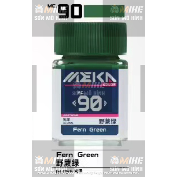 SƠN MÔ HÌNH JUMPWIND - MÀU MEIKA COLOR 18ml MC51-MC100 - CHUYÊN DỤNG CHO GUNDAM, FIGURE MIKE SƠN MÔ HÌNH