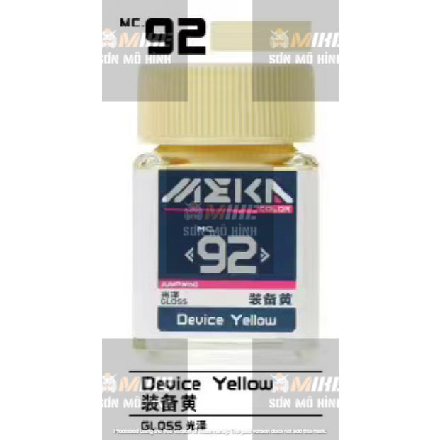 SƠN MÔ HÌNH JUMPWIND - MÀU MEIKA COLOR 18ml MC51-MC100 - CHUYÊN DỤNG CHO GUNDAM, FIGURE MIKE SƠN MÔ HÌNH