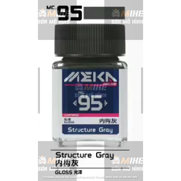 SƠN MÔ HÌNH JUMPWIND - MÀU MEIKA COLOR 18ml MC51-MC100 - CHUYÊN DỤNG CHO GUNDAM, FIGURE MIKE SƠN MÔ HÌNH