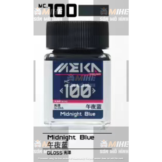 SƠN MÔ HÌNH JUMPWIND - MÀU MEIKA COLOR 18ml MC51-MC100 - CHUYÊN DỤNG CHO GUNDAM, FIGURE MIKE SƠN MÔ HÌNH