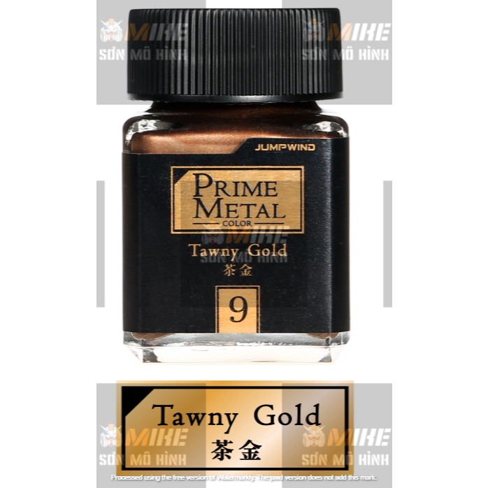 SƠN MÔ HÌNH JUMPWIND - MÀU PRIME METAL 18ml  - CHUYÊN DỤNG CHO GUNDAM, FIGURE MIKE SƠN MÔ HÌNH