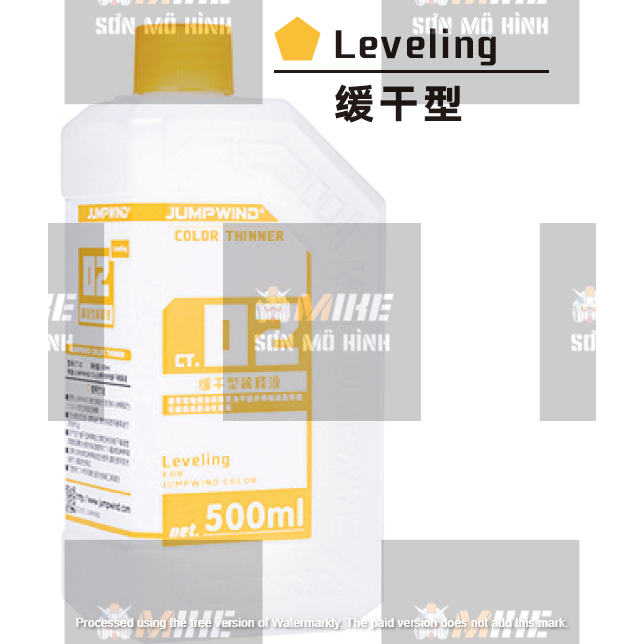 THINNER LACQUER PHA SƠN - 150ML- 500ML JUMPWIND MIKE SƠN MÔ HÌNH CHUYÊN MÔ HÌNH GUNPLA, XE, FIGURE