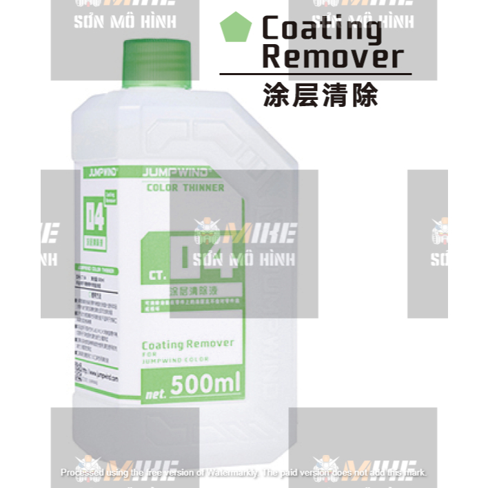 THINNER LACQUER PHA SƠN - 150ML- 500ML JUMPWIND MIKE SƠN MÔ HÌNH CHUYÊN MÔ HÌNH GUNPLA, XE, FIGURE