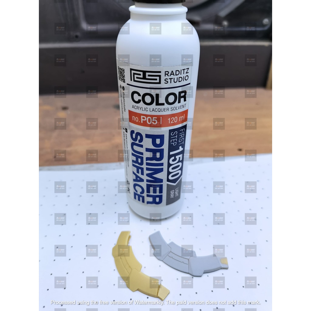 Sơn lót Raditz Studio pha sẵn 60ml,120ml dùng trực tiếp cho mô hình tạo bề mặt mịn, độ bám cao, dễ dàng cho người mới