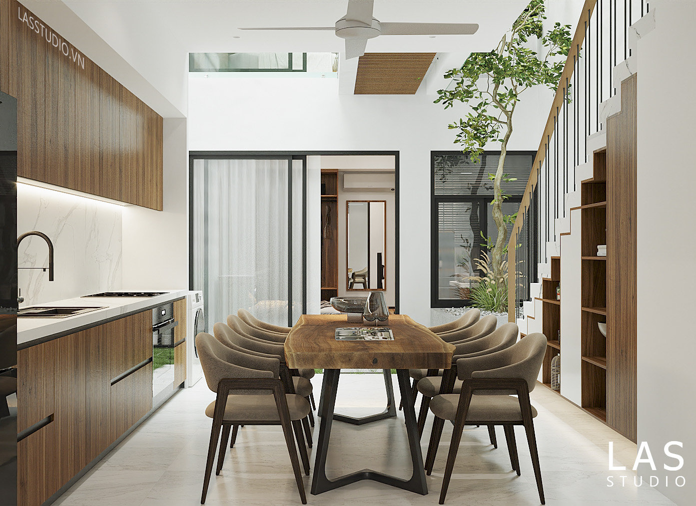 Nhà phố hiện đại tại Đức Hòa, Long An – Không gian sống tinh tế và tiện nghi