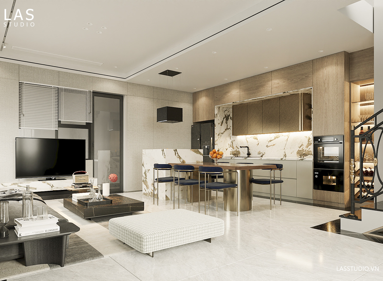 Khám Phá Không Gian Nội Thất Nhà Phố Tại KDC Phúc An City