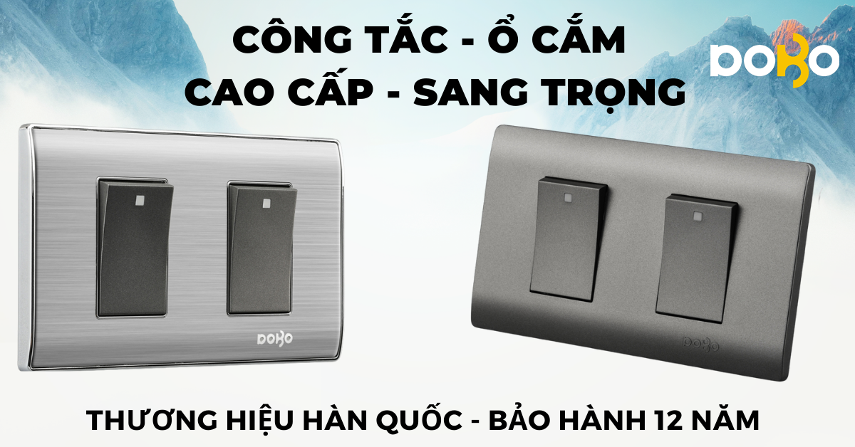 Công tắc Ổ cắm DoBo Hàn Quốc