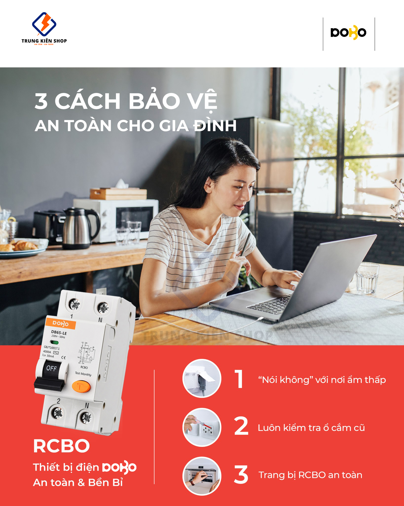 Cách chọn Aptomat chống giật tốt nhất cho gia đình bạn