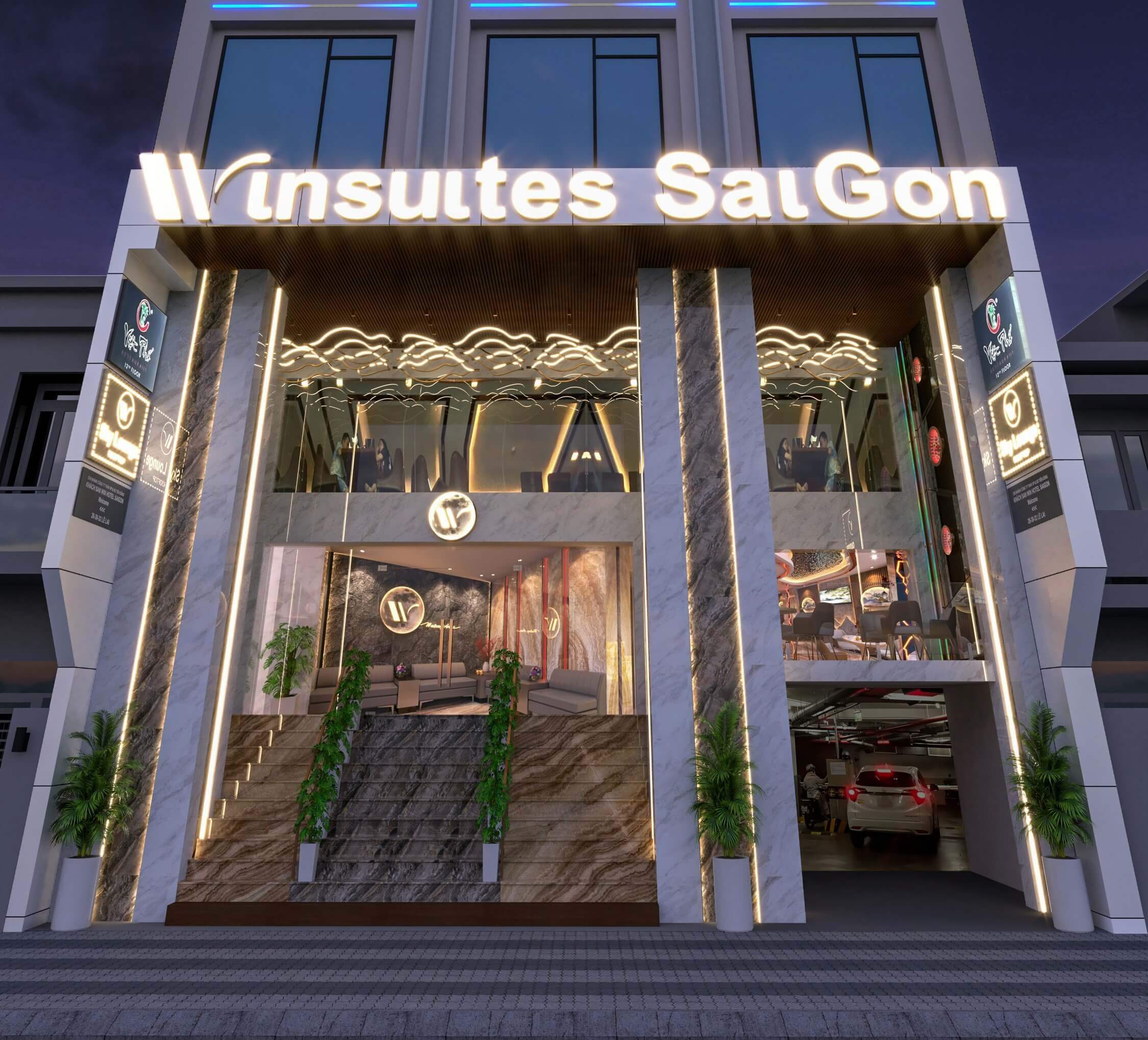 Winsuites Saigon – Biểu tượng sang trọng giữa trung tâm Quận 1.