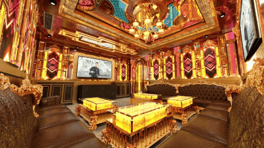 Mẫu thiết kế thi công phòng karaoke gia đình