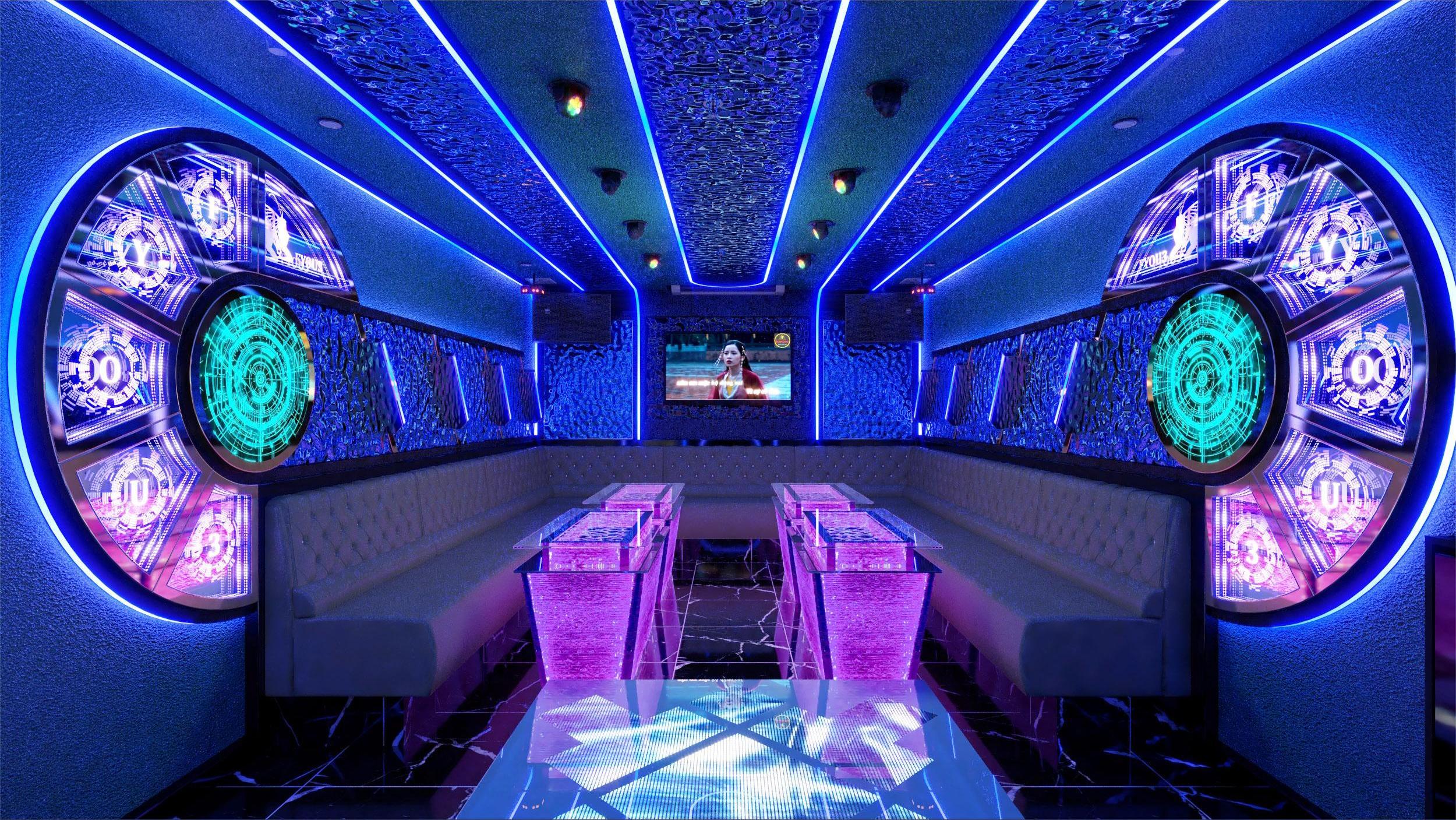 Mẫu phòng karaoke đã thi công