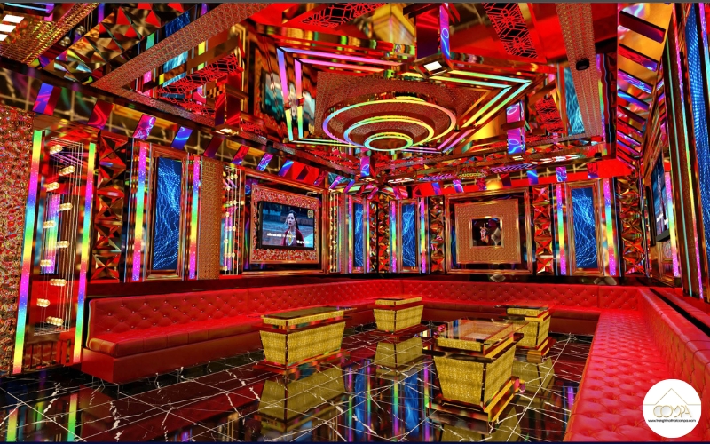 Mẫu thiết kế phòng karaoke kinh doanh