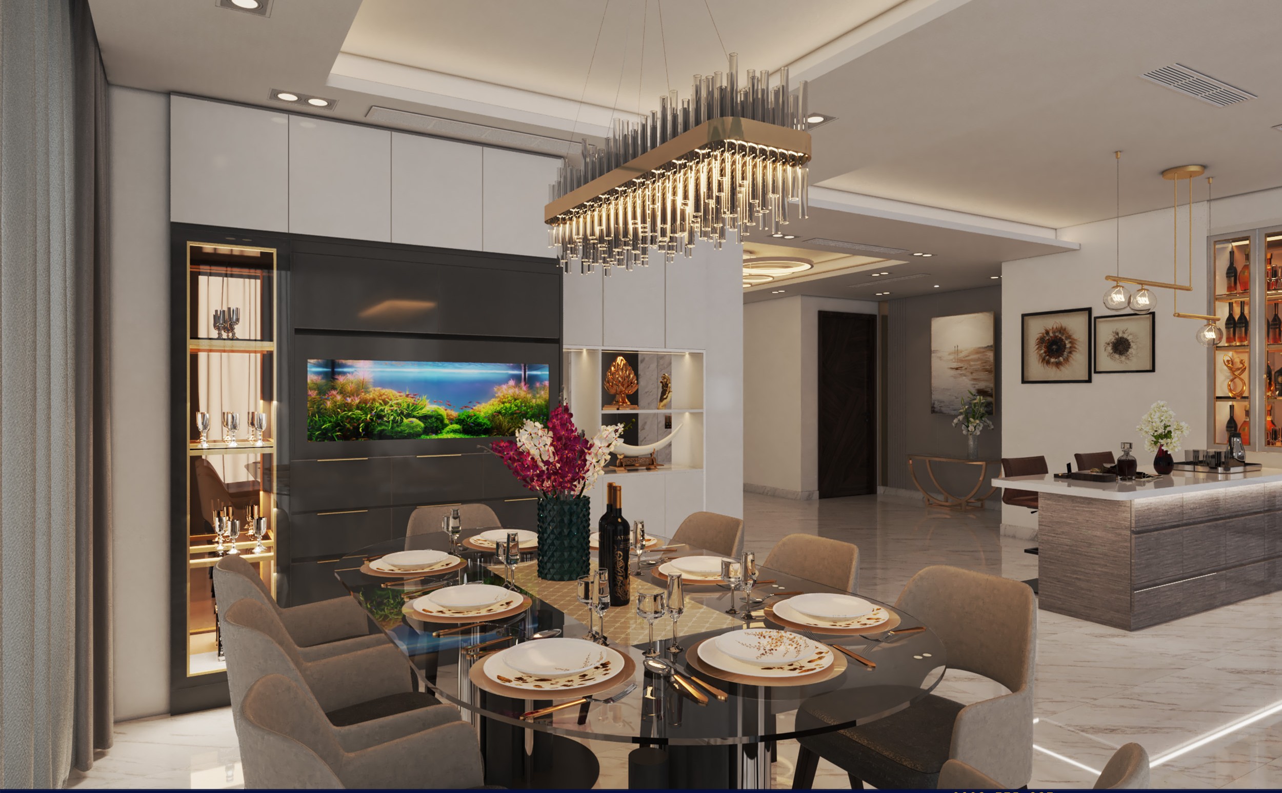 Thiết kế biệt thự phong cách hiện đại 