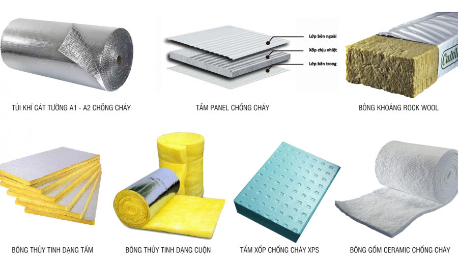 Các vật liệu cách âm chuyên dụng