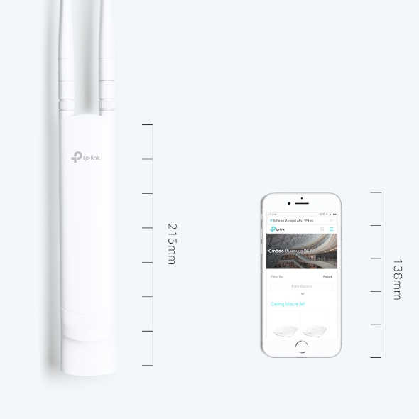 Bộ phát Wifi không dây TP-Link EAP110 - Outdoor