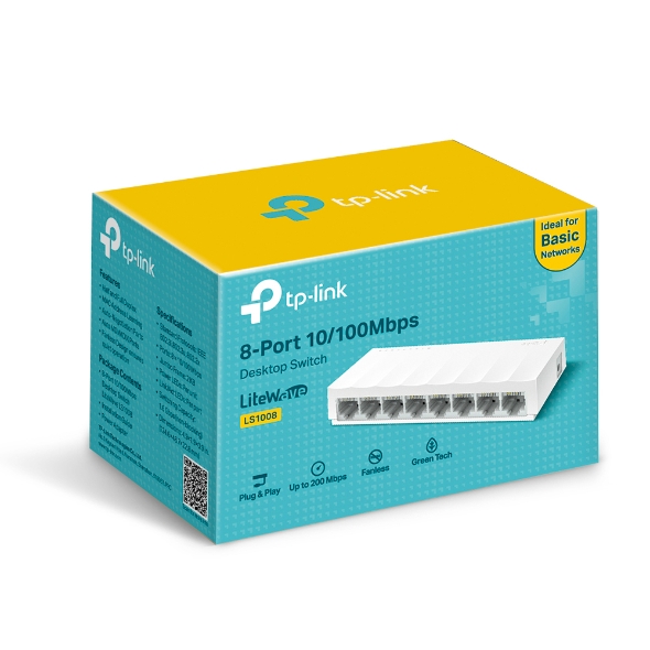 Switch Để Bàn 8 Cổng 10/100Mbps