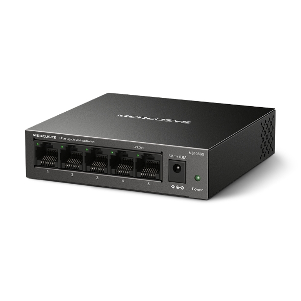 Switch để bàn 5 cổng Gigabit - MS105GS - Kim loại