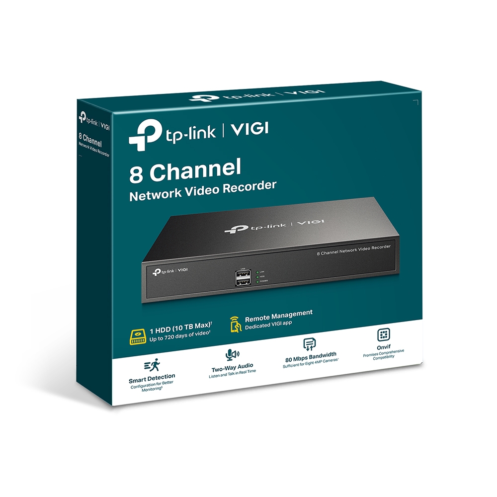 Đầu Ghi Hình Mạng VIGI 8 Kênh TP-LINK, VIGI NVR1008H