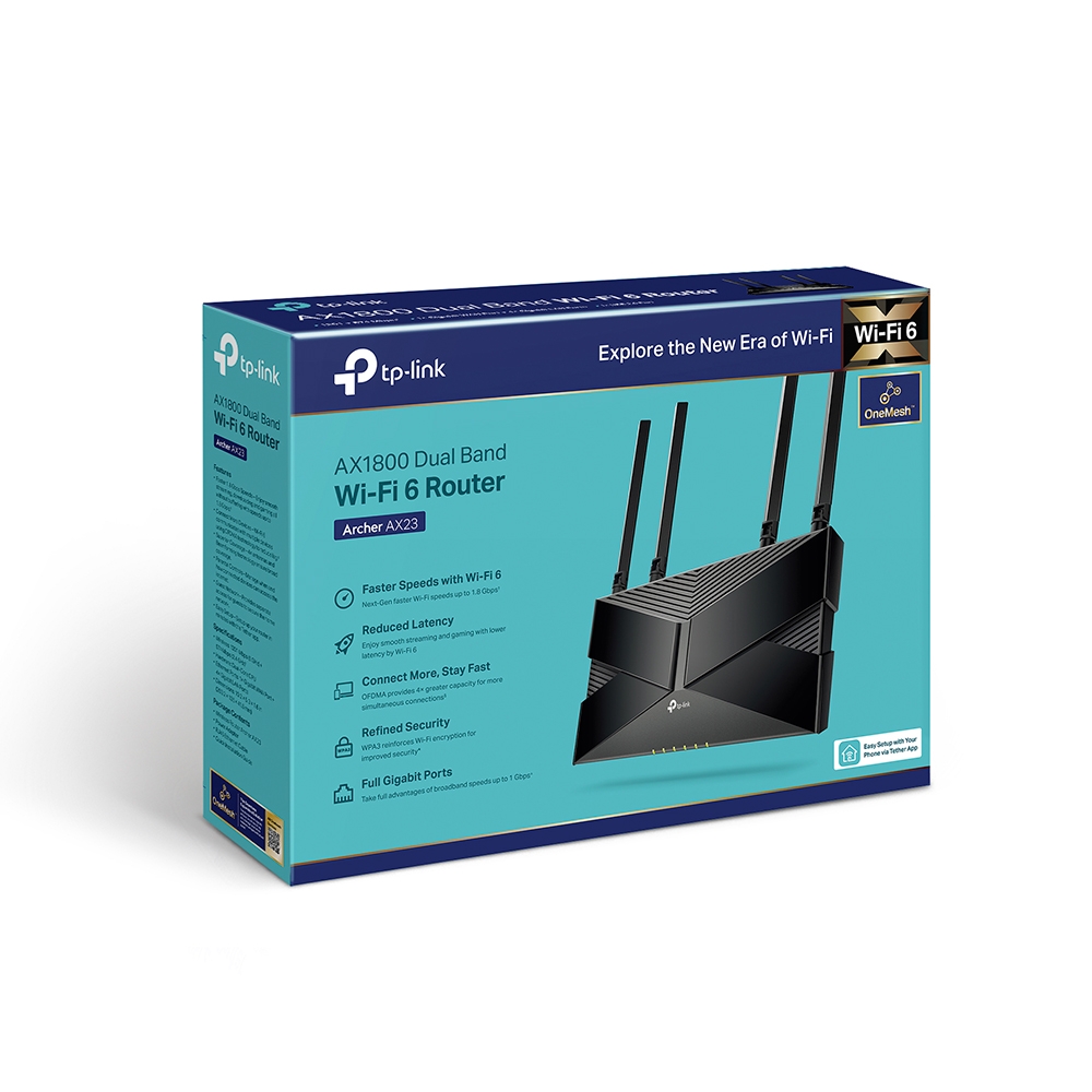 Router Wifi AX1800 6 Băng Tần Kép, hiệu TP-LINK, Archer AX23