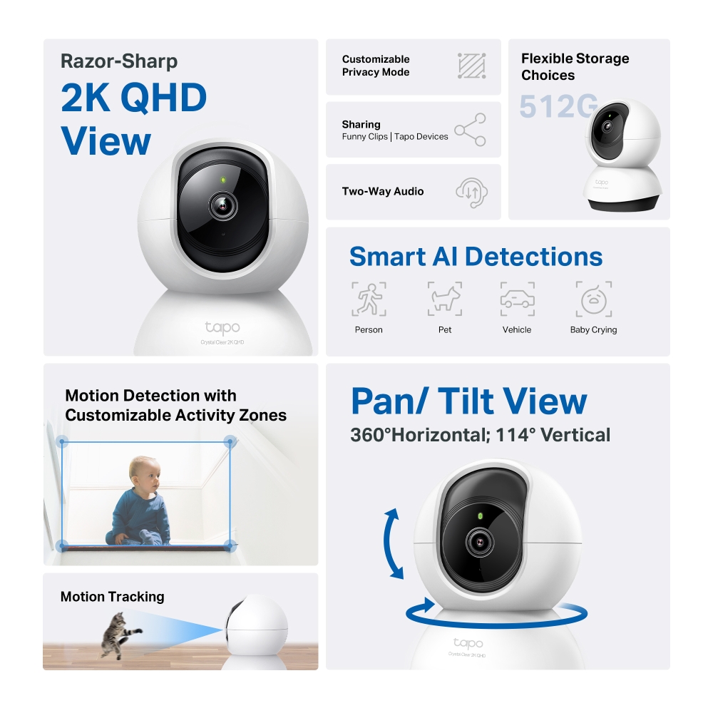 Camera giám sát TP-LINK, Tapo C220