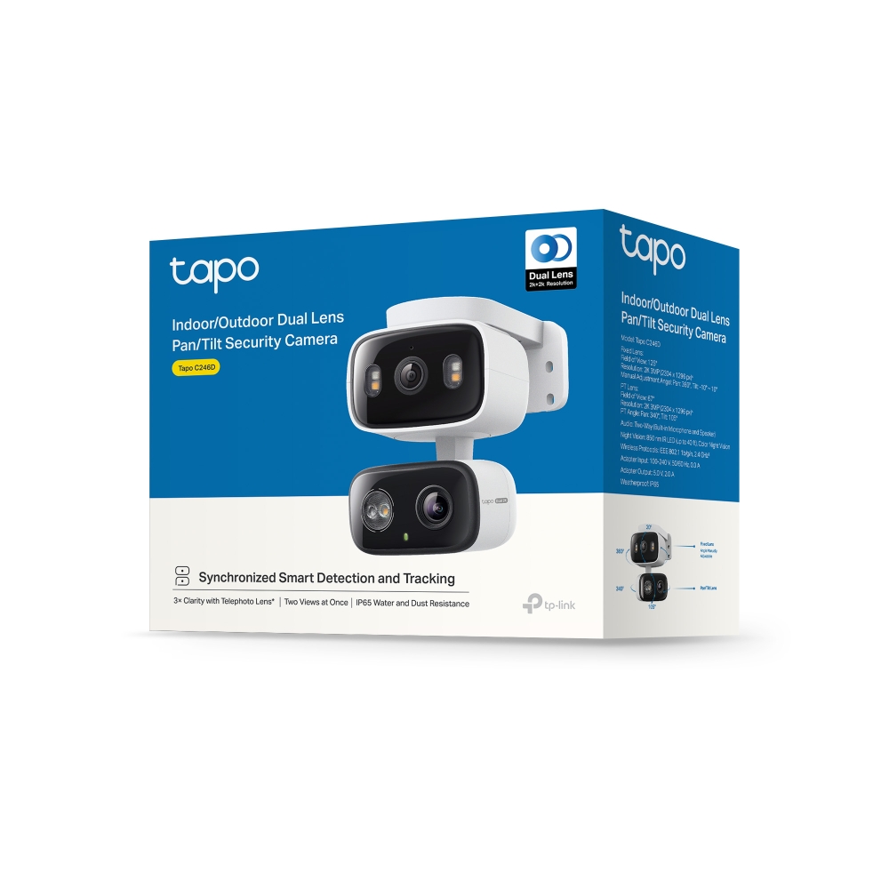 Camera giám sát Tapo C246D, hiệu TP-LINK (INDOOR/ OUTDOOR)