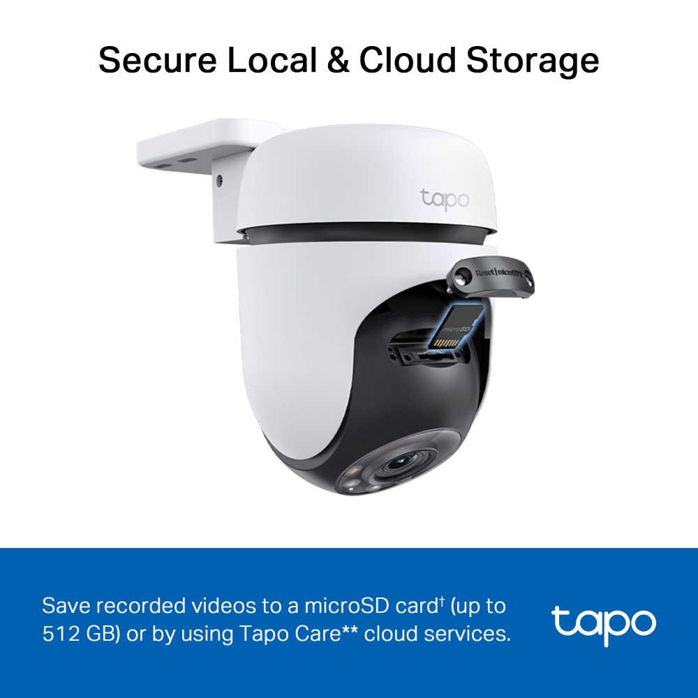 Camera IP Ngoài trời 360 Độ 3MP TP-Link Tapo C510W