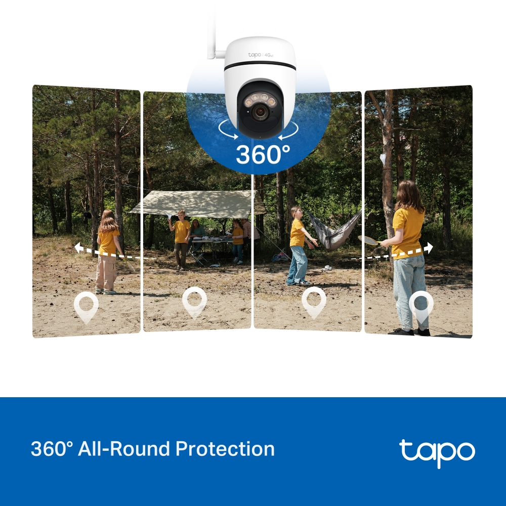 Bộ camera chạy bằng năng lượng mặt trời Tapo C615G KIT, hiệu TP-LINK
