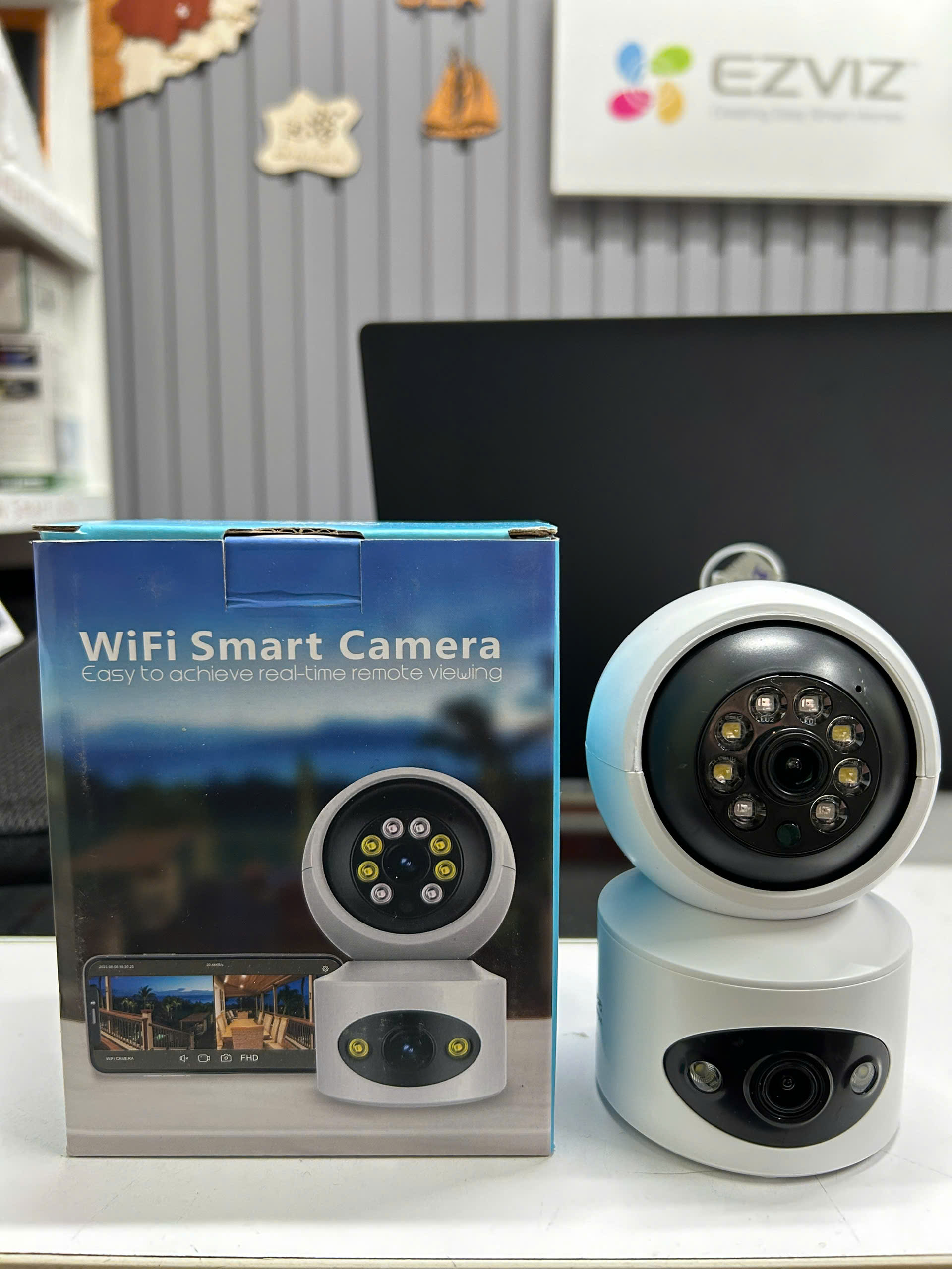 YOOSEE - Camera Wifi 2.0 xoay trong nhà, 2 mắt, góc rộng