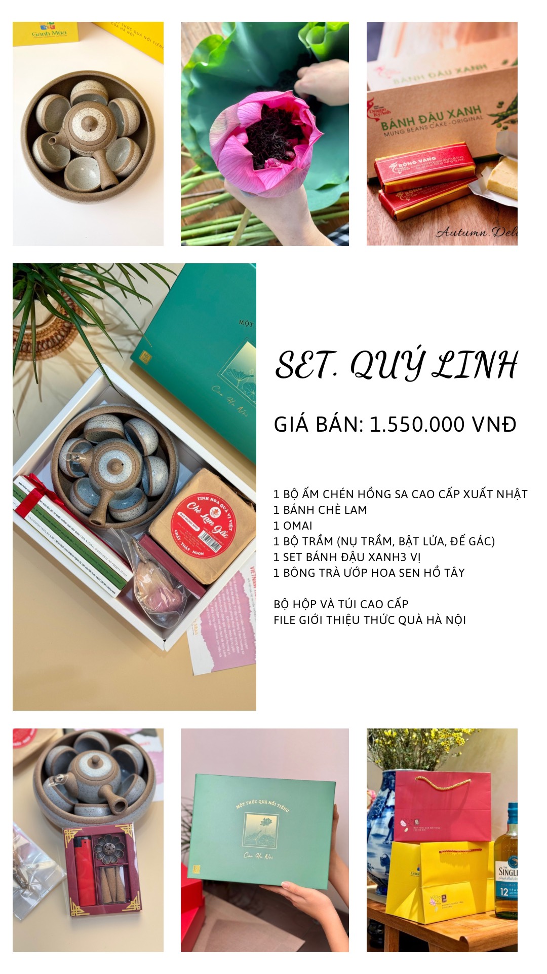 SET QUÀ QUÝ LINH