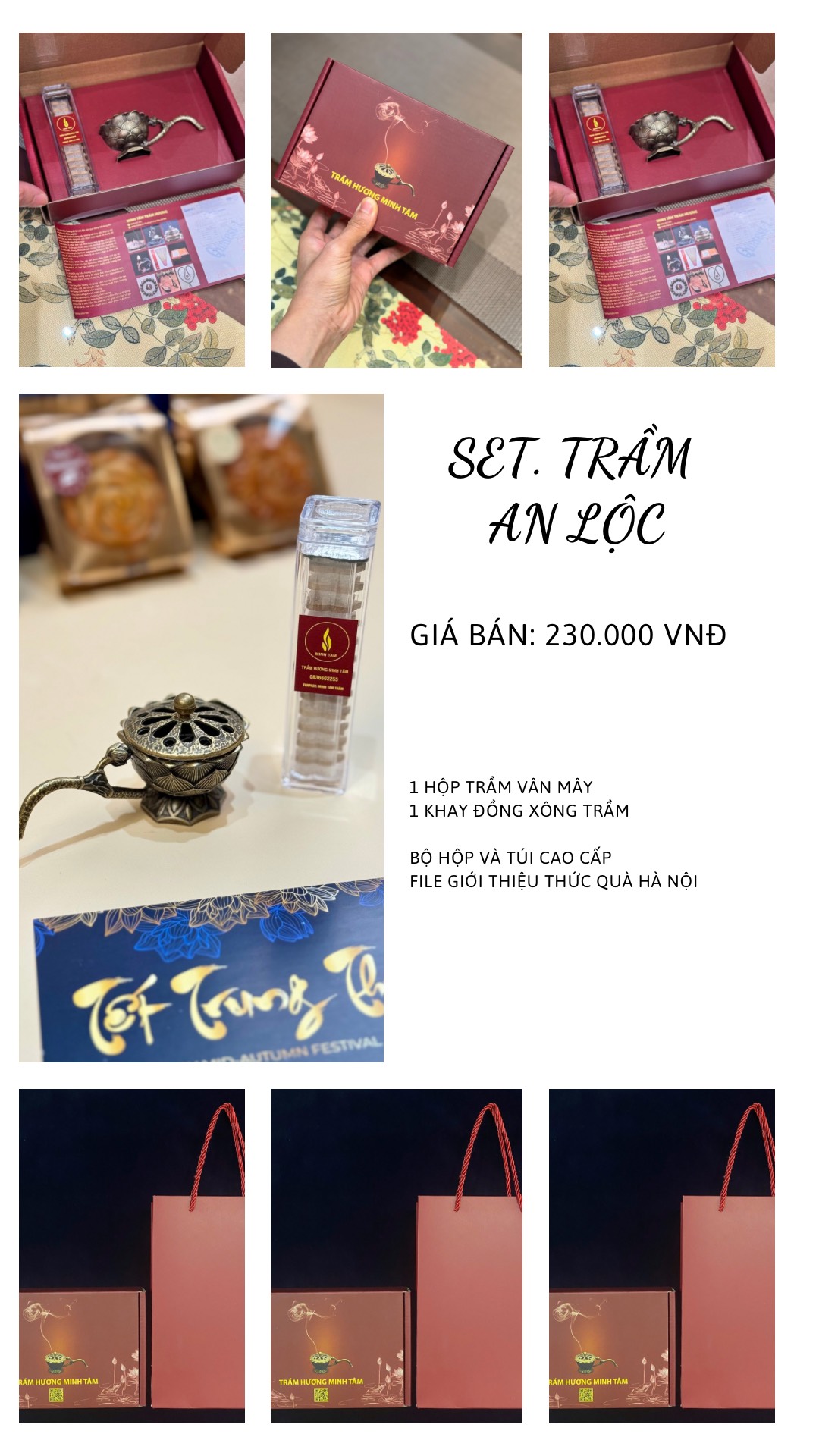SET QUÀ TRẦM AN LỘC