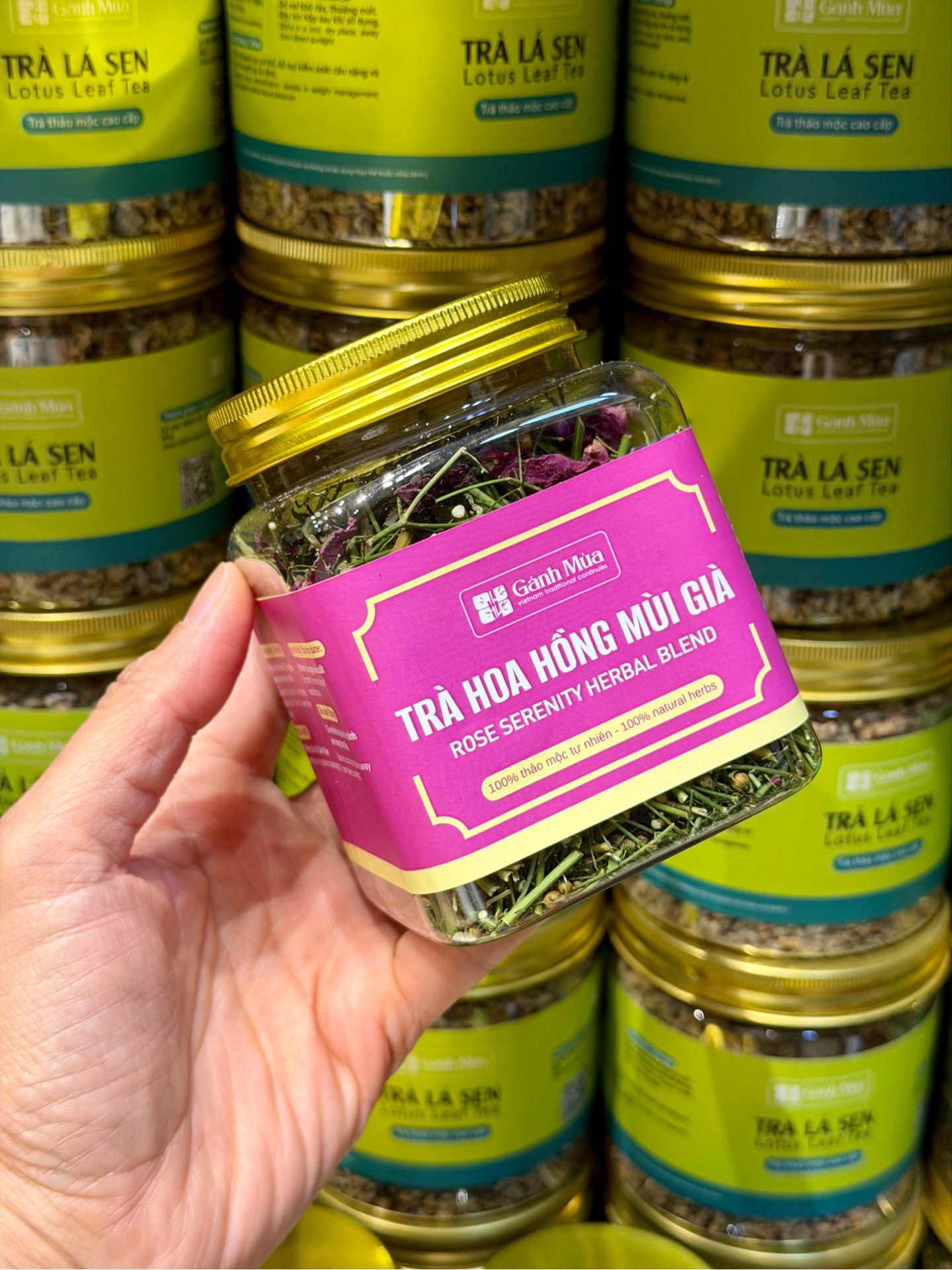 Trà Hoa Hồng Mùi Già