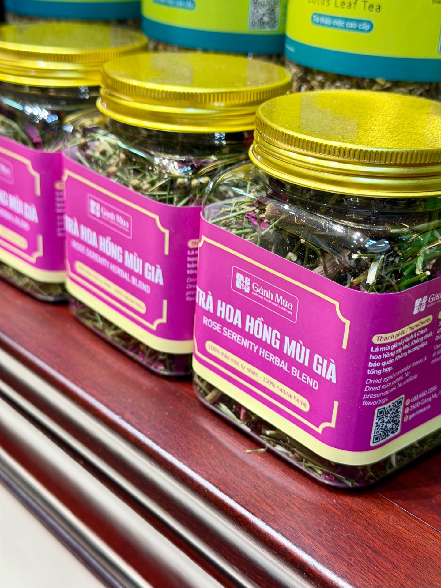Trà Hoa Hồng Mùi Già