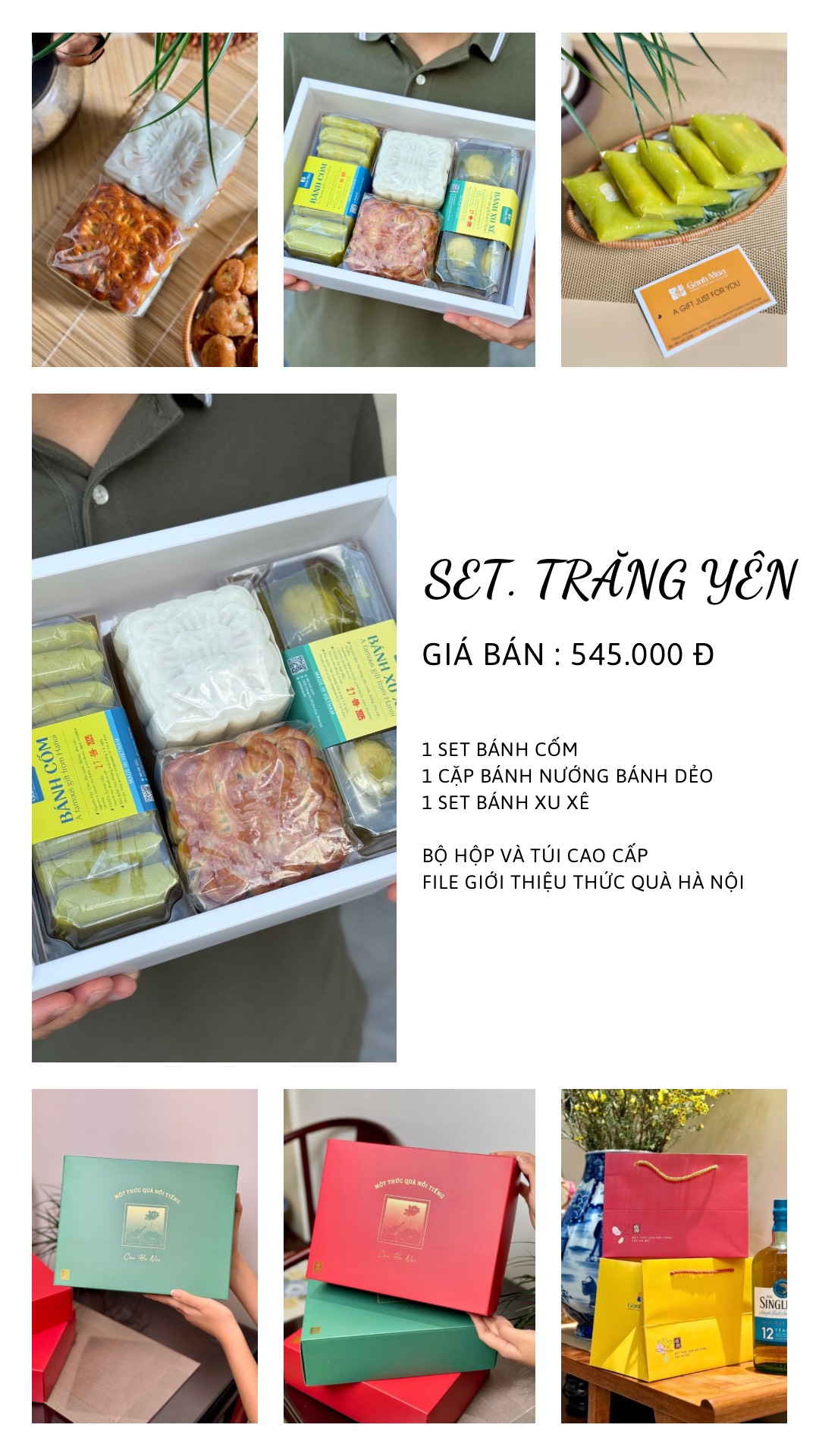 SET QUÀ TRĂNG YÊN