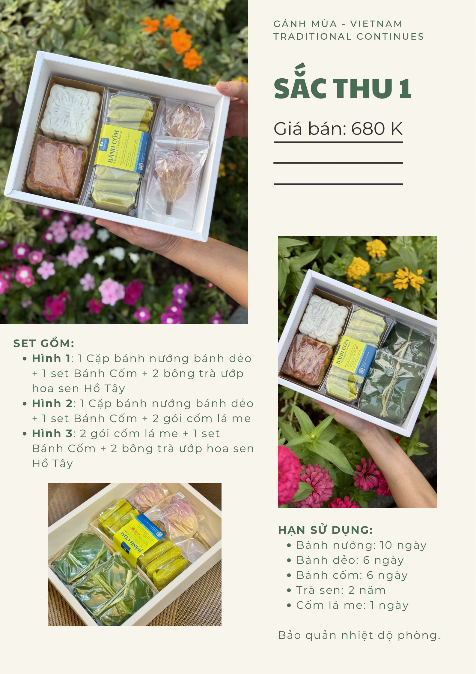 SET QUÀ SẮC THU