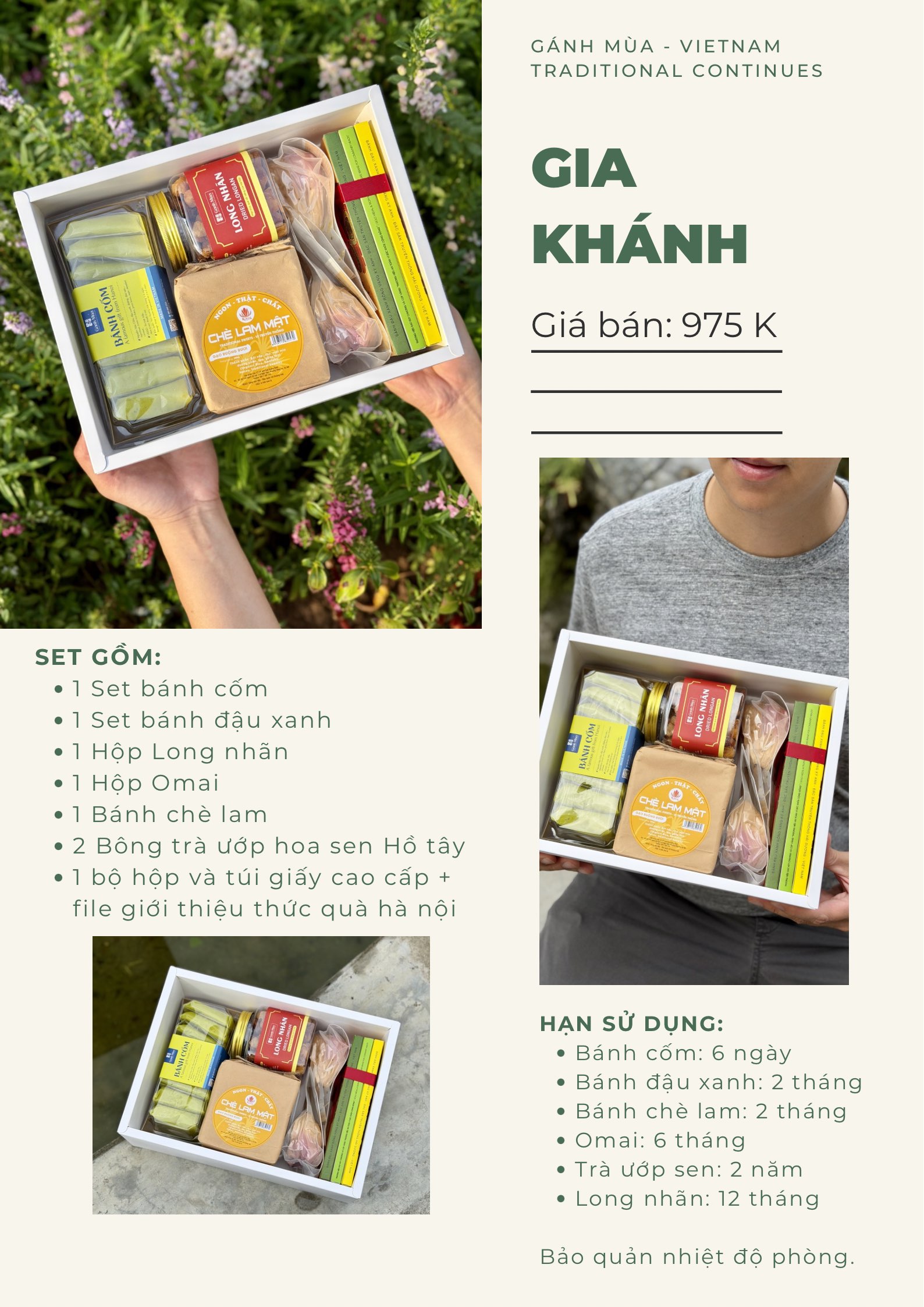 SET QUÀ GIA KHÁNH