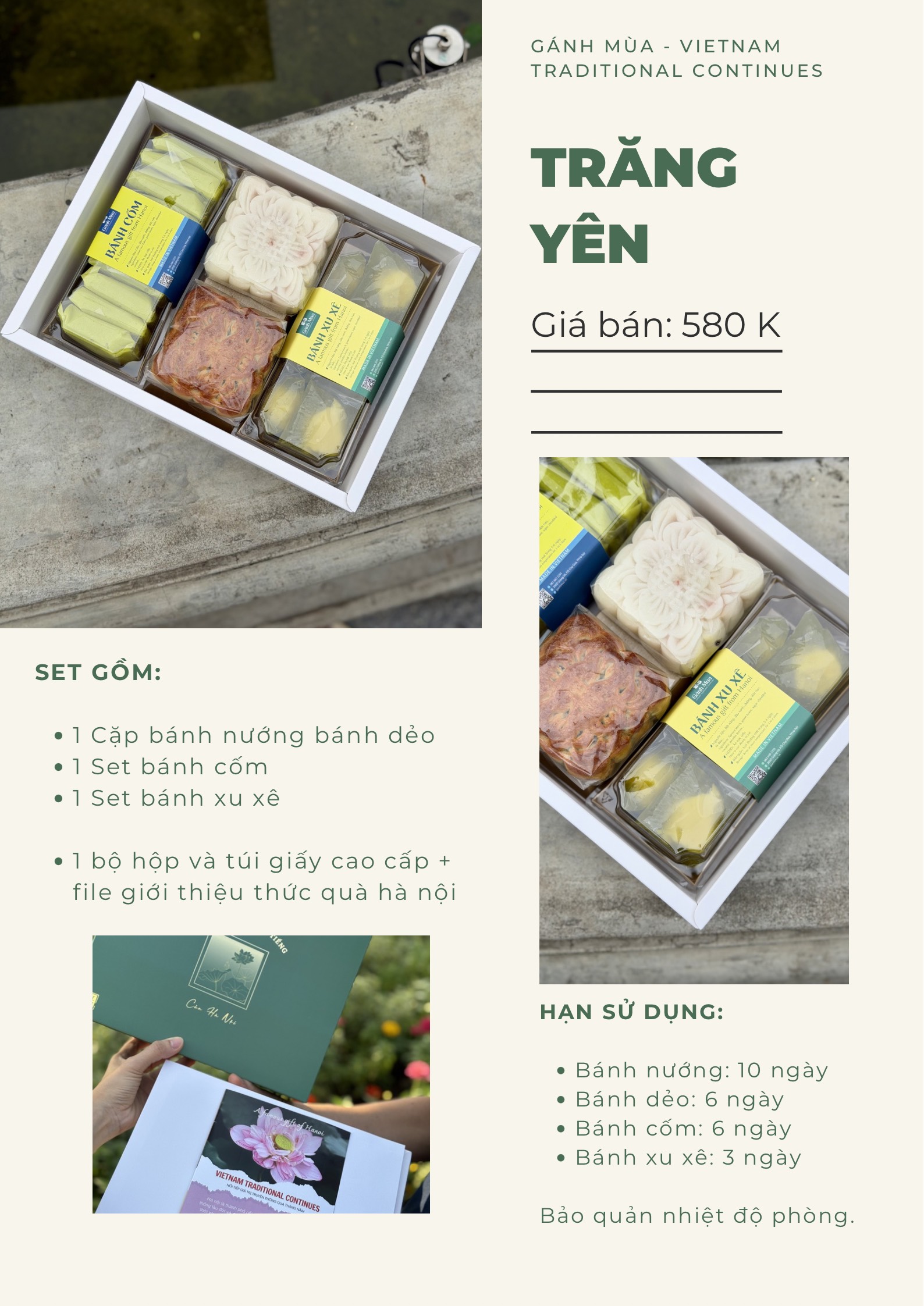 SET QUÀ TRĂNG YÊN