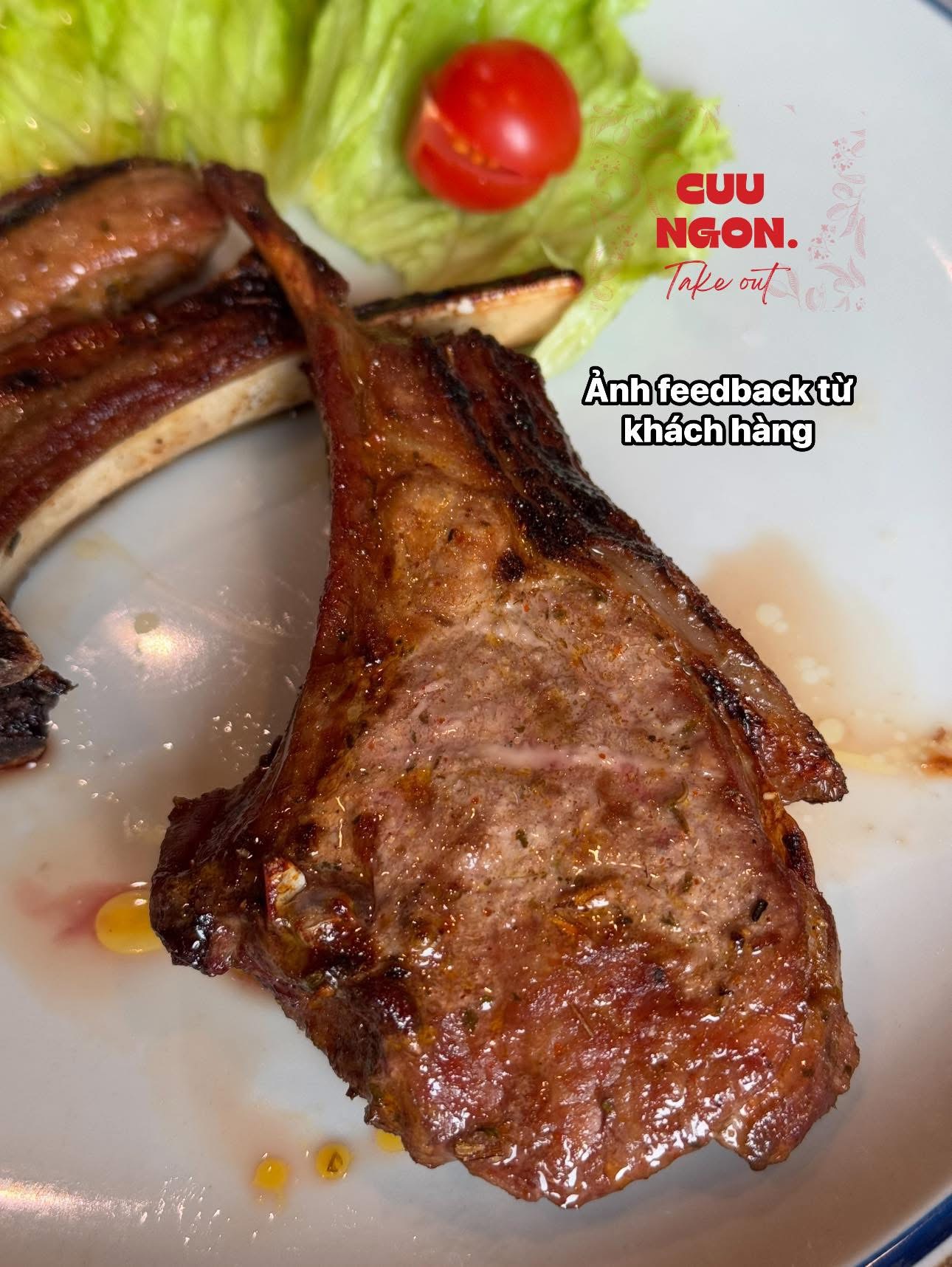 Sườn Cừu cắt kiểu Pháp ướp sẵn